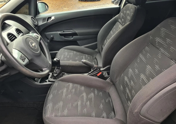 Opel Corsa cena 17499 przebieg: 180501, rok produkcji 2014 z Radzyń Chełmiński małe 596